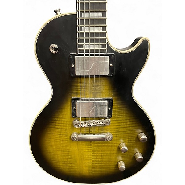 Used Epiphone LES PAUL PROPHECY EX OLIVE BURST Solid Body Electric Guitar