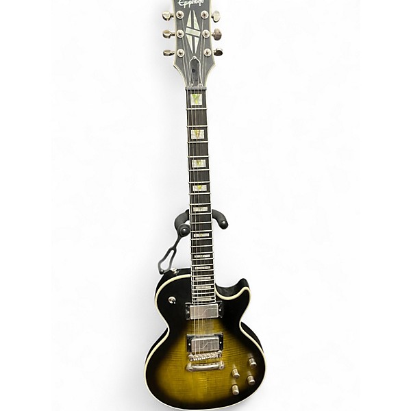 Used Epiphone LES PAUL PROPHECY EX OLIVE BURST Solid Body Electric Guitar