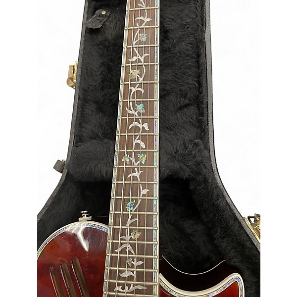 Used Prestige HERITAGE HOLLOW BODY QUILTED MAPLE TOBACCO Hollow Body Electric Guitar