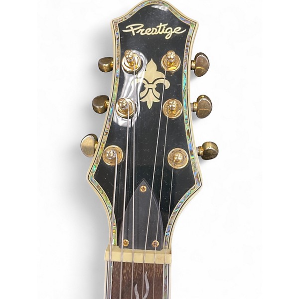 Used Prestige HERITAGE HOLLOW BODY QUILTED MAPLE TOBACCO Hollow Body Electric Guitar