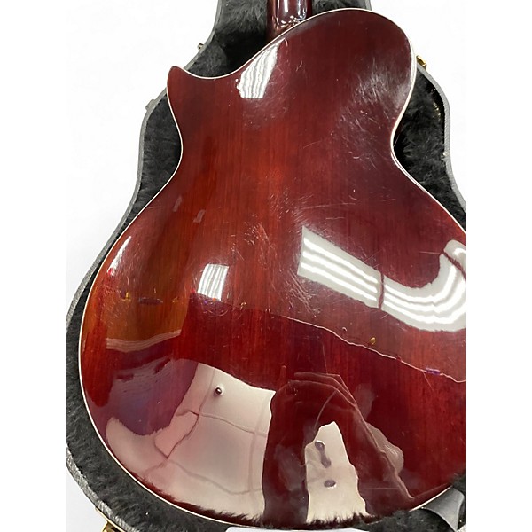 Used Prestige HERITAGE HOLLOW BODY QUILTED MAPLE TOBACCO Hollow Body Electric Guitar