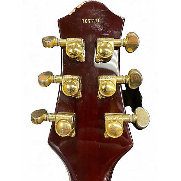 Used Prestige HERITAGE HOLLOW BODY QUILTED MAPLE TOBACCO Hollow Body Electric Guitar