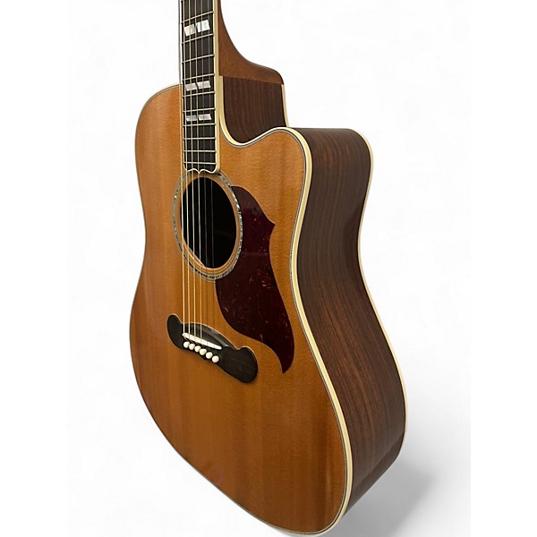 Used 2012 Gibson Songwriter Deluxe Studio Natural Acoustic Electric Guitar