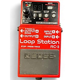 Used BOSS RC3 Loop Station Pedal