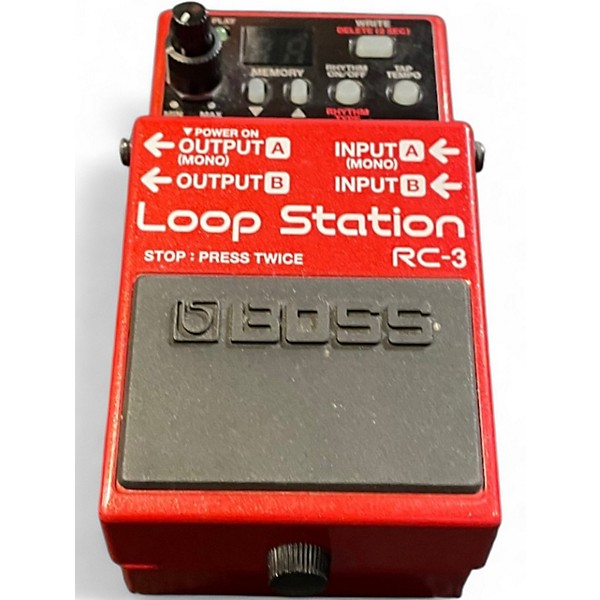 Used BOSS RC3 Loop Station Pedal