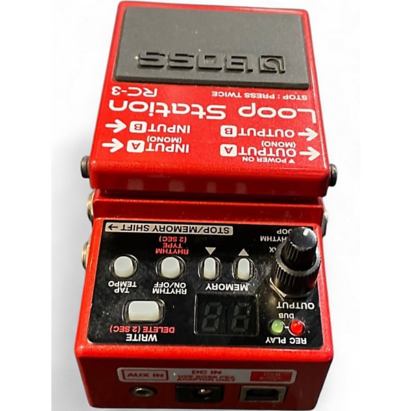 Used BOSS RC3 Loop Station Pedal