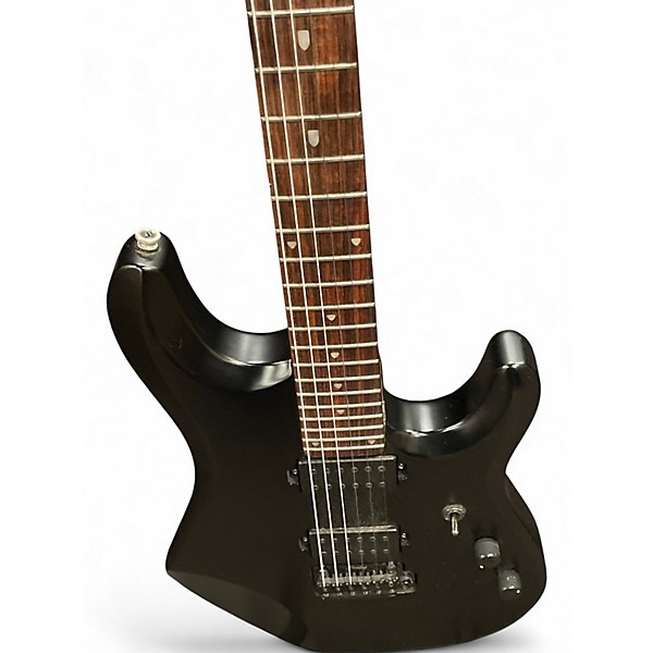 Used Sterling by Music Man JP Black Solid Body Electric Guitar