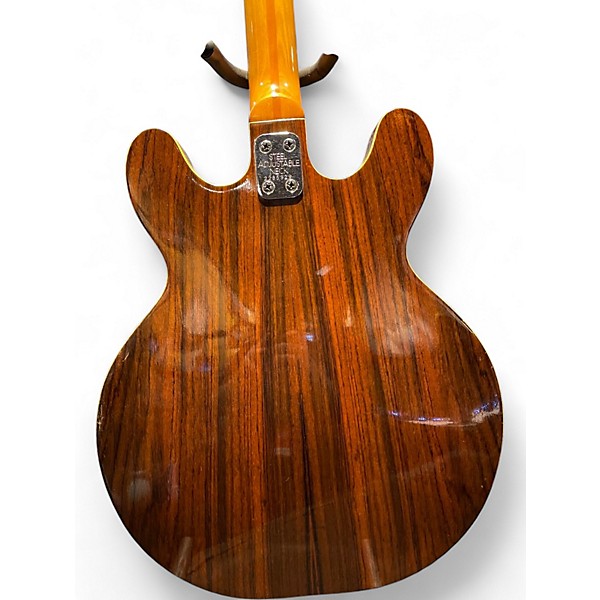 Used 1970s Univox Coily Walnut Hollow Body Electric Guitar
