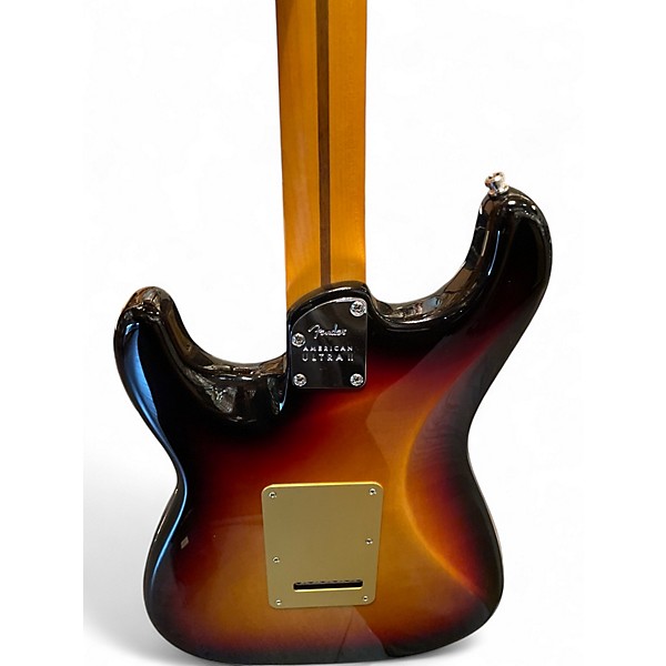 Used Fender American Ultra Stratocaster HSS 3 Color Sunburst Solid Body Electric Guitar