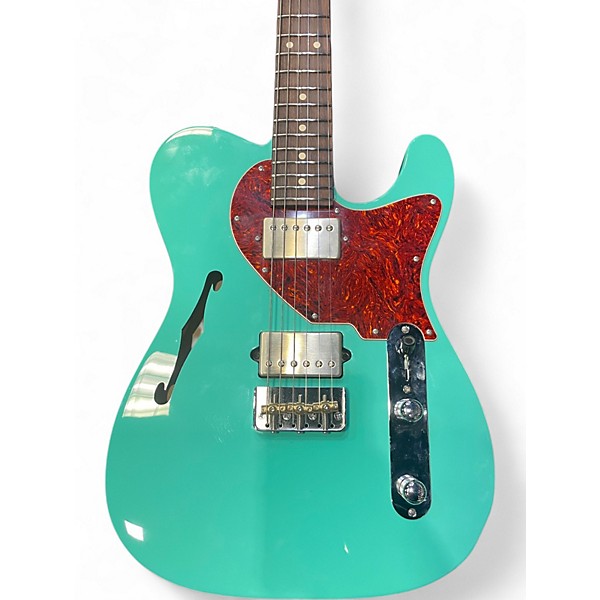 Used Suhr ALT T Seafoam Green Hollow Body Electric Guitar