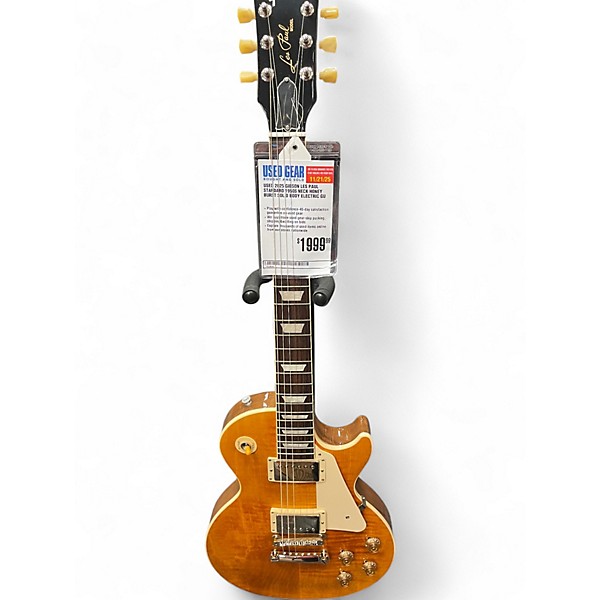 Used 2025 Gibson Les Paul Standard 1950S Neck Honey Burst Solid Body Electric Guitar