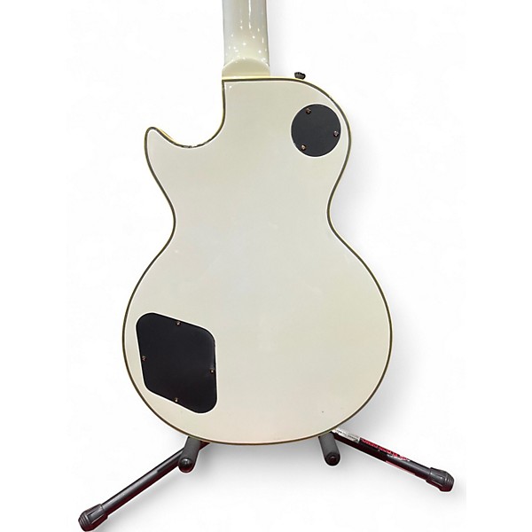 Used Epiphone Les Paul Custom Alpine White Solid Body Electric Guitar