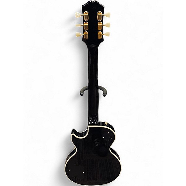 Used Epiphone LES PAUL CUSTOM P90 BLACK Solid Body Electric Guitar