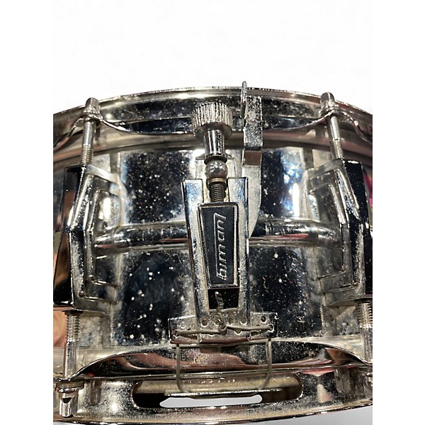 Vintage 1970s Ludwig 14X5.5 Supraphonic Snare Chrome Drum