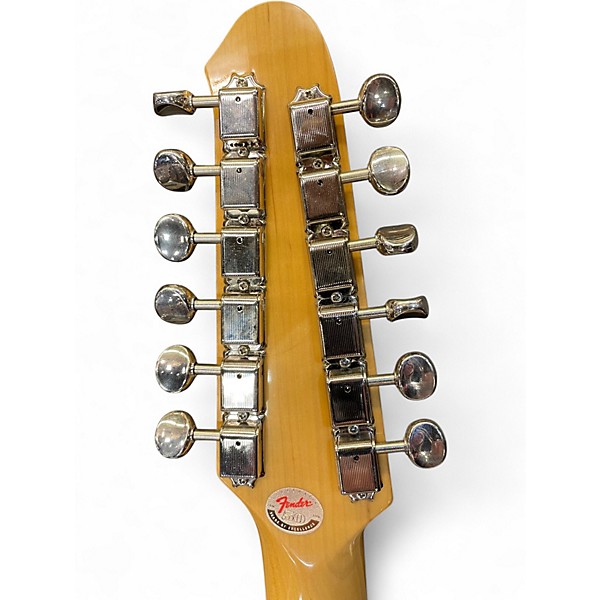 Vintage 1996 Fender STRATOCASTER XII 3 Color Sunburst Solid Body Electric Guitar