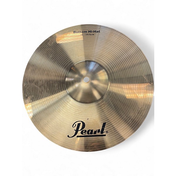 Used Pearl 14in 14in Bottom Cymbal
