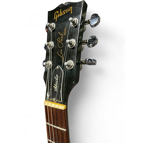 Used Gibson 1998 Les Paul Studio Green Solid Body Electric Guitar