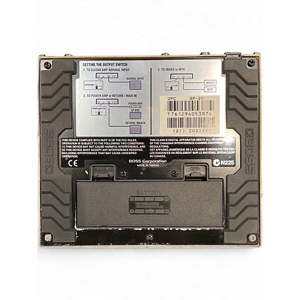 Used BOSS GP-20 Amp Factory Effect Pedal