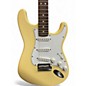 Used Fender American Standard Stratocaster Buttercream Solid Body Electric Guitar