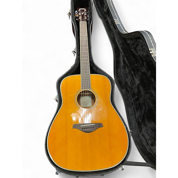 Used Yamaha FG-TA Natural Acoustic Guitar