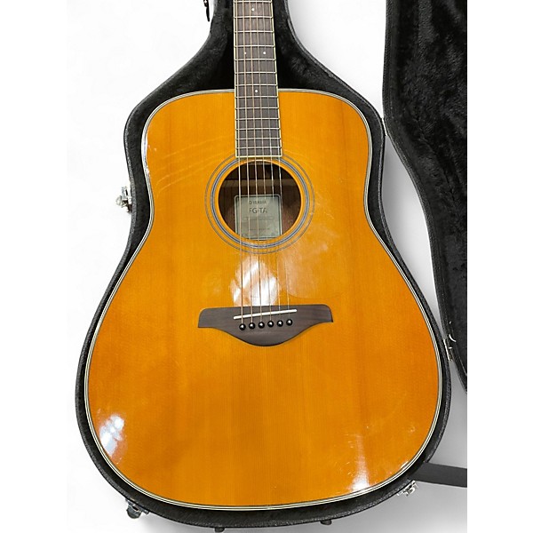 Used Yamaha FG-TA Natural Acoustic Guitar