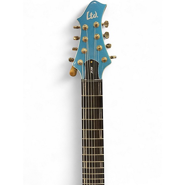 Used ESP JR-208 Pelham Blue Solid Body Electric Guitar