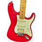 Used Squier Stratocaster Korean red Solid Body Electric Guitar