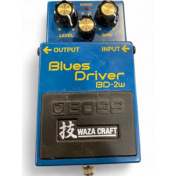 Used BOSS BD2W Blues Driver Waza Craft Effect Pedal