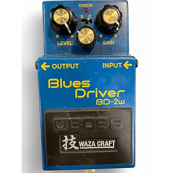 Used BOSS BD2W Blues Driver Waza Craft Effect Pedal