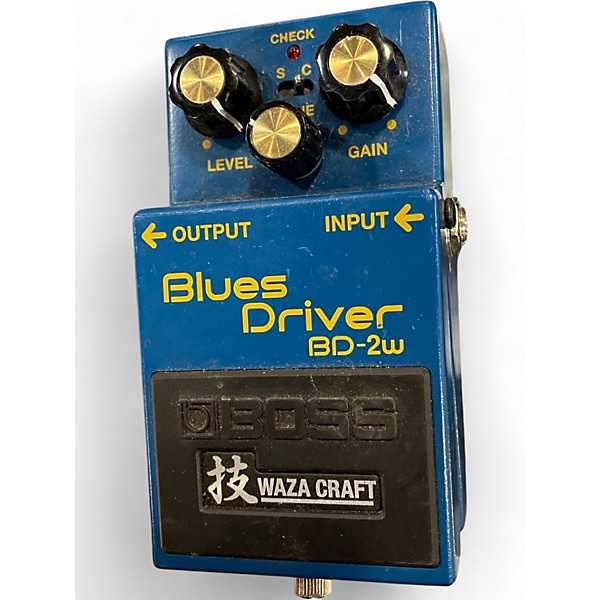 Used BOSS BD2W Blues Driver Waza Craft Effect Pedal