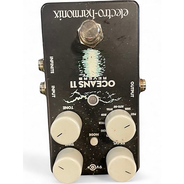 Used Electro-Harmonix Oceans 11  Reverb Effect Pedal