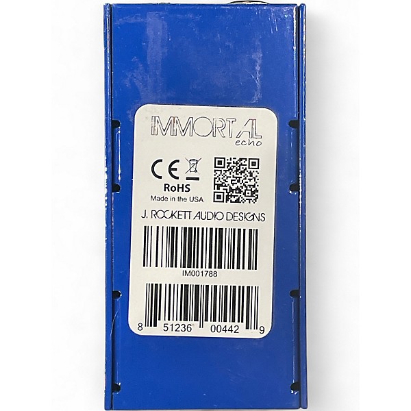 Used Jrockett Audio Designs immortal echo Effect Pedal