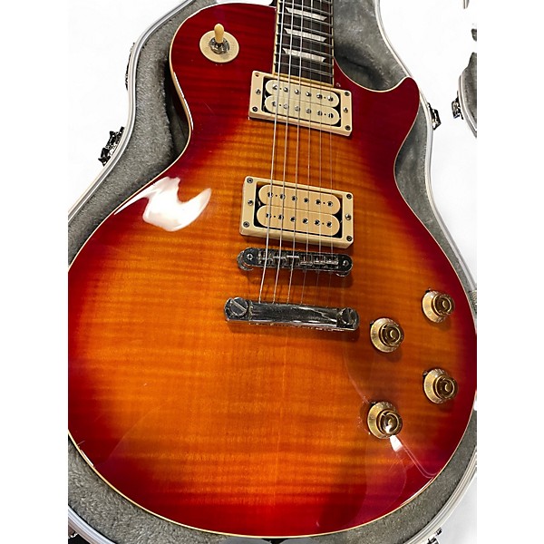 Used Burny SUPER GRAND 2 Color Sunburst Solid Body Electric Guitar