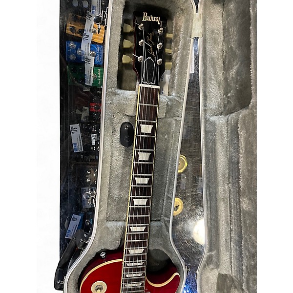 Used Burny SUPER GRAND 2 Color Sunburst Solid Body Electric Guitar