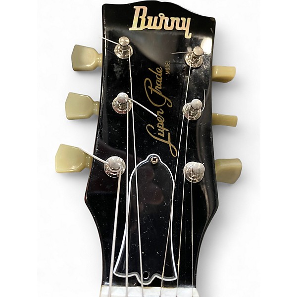 Used Burny SUPER GRAND 2 Color Sunburst Solid Body Electric Guitar