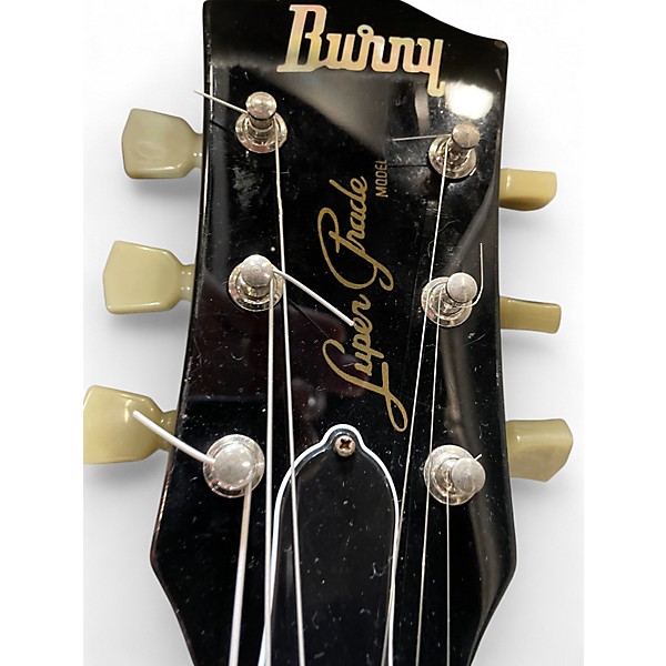 Used Burny SUPER GRAND 2 Color Sunburst Solid Body Electric Guitar