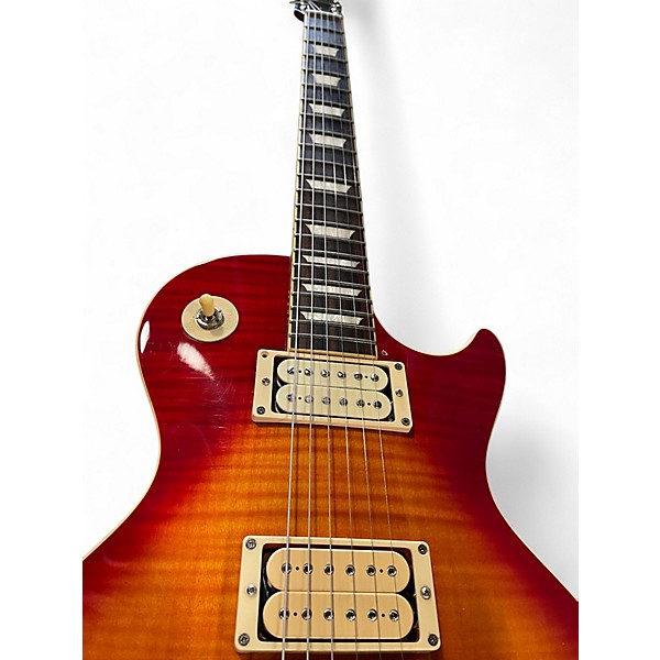 Used Burny SUPER GRAND 2 Color Sunburst Solid Body Electric Guitar