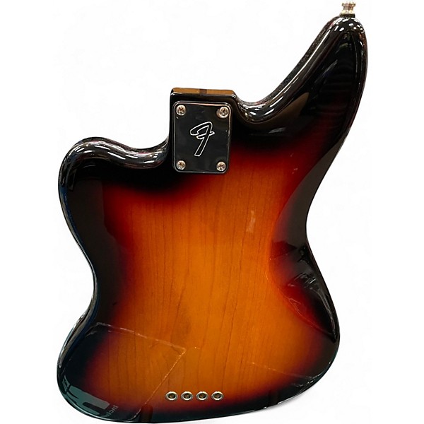 Used Fender Mark Hoppus Signature JAGUAR BASS 3 Color Sunburst Electric Bass Guitar