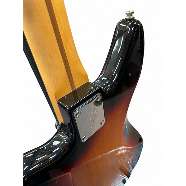 Used Fender Mark Hoppus Signature JAGUAR BASS 3 Color Sunburst Electric Bass Guitar