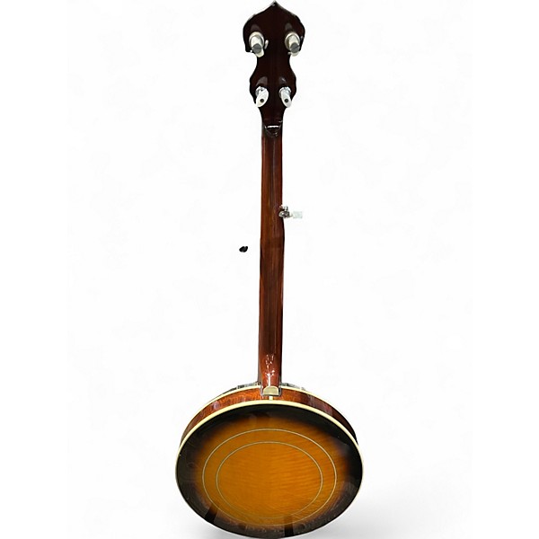 Vintage 1990 Washburn B16 2 Tone Sunburst Banjo