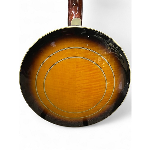 Vintage 1990 Washburn B16 2 Tone Sunburst Banjo