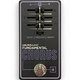 Used Walrus Audio FUNDEMENTAL CHORUS Effect Pedal
