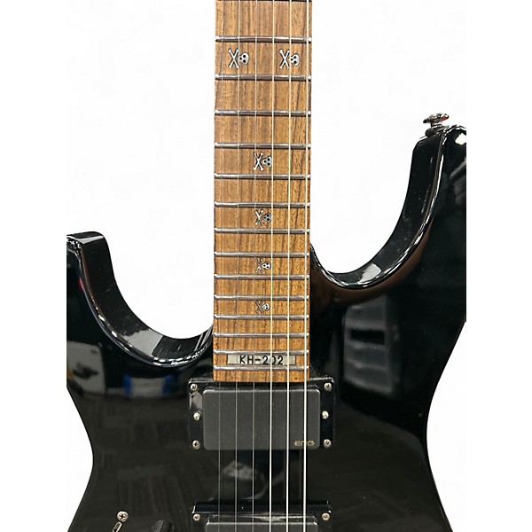 Used ESP KH602 Kirk Hammett Signature (Lefty) black Electric Guitar