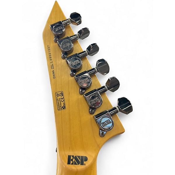 Used ESP KH602 Kirk Hammett Signature (Lefty) black Electric Guitar