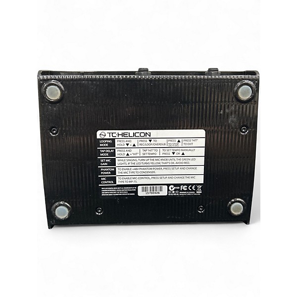 Used TC Helicon PLAY ACOUSTIC Effect Processor