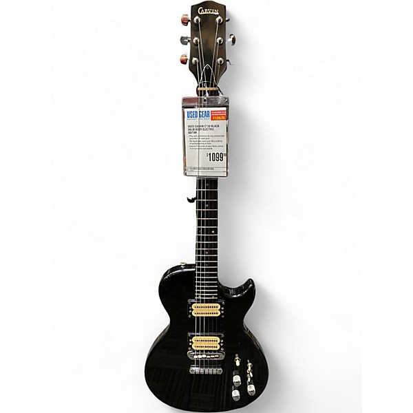 Used Carvin C130 Black Solid Body Electric Guitar