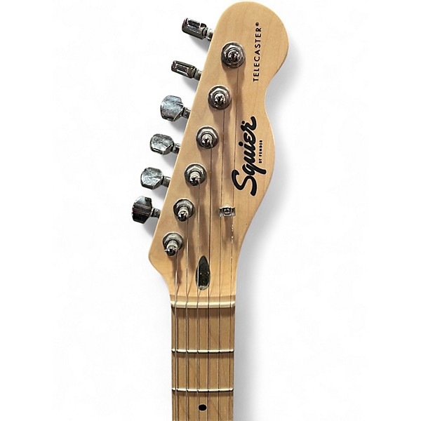 Used Squier SONIC TELECASTER Butterscotch Blonde Solid Body Electric Guitar