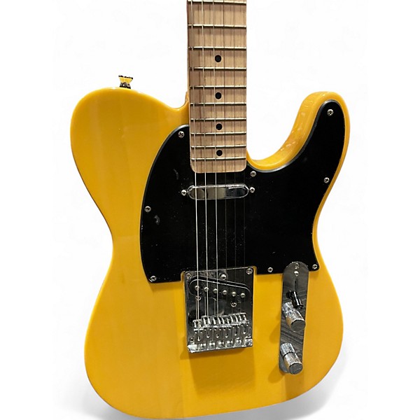 Used Squier SONIC TELECASTER Butterscotch Blonde Solid Body Electric Guitar