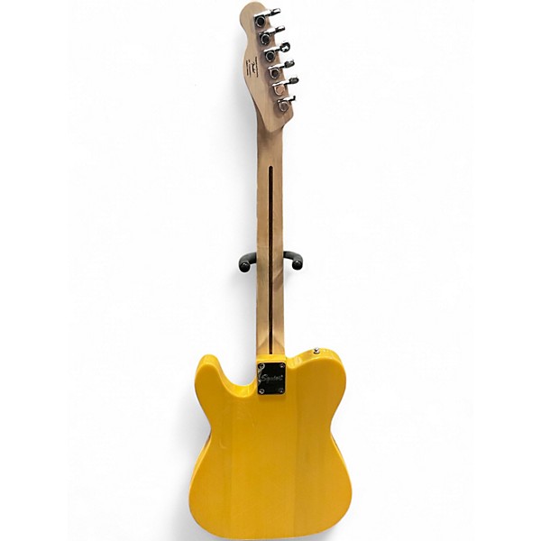 Used Squier SONIC TELECASTER Butterscotch Blonde Solid Body Electric Guitar