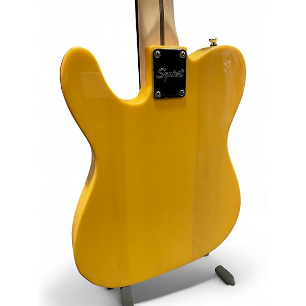 Used Squier SONIC TELECASTER Butterscotch Blonde Solid Body Electric Guitar